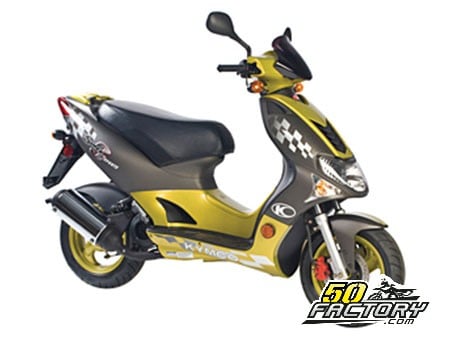 Technical sheet of the scooter Kymco Super 9cc - 50ccfactory.com